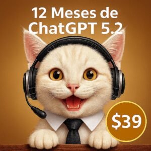 SuscripciΓ³n ChatGPT Go por 12 meses | Private ChatGPT-5.2 Account | Fast AI Writing, Content CreationΒ &Β MoreΒ π